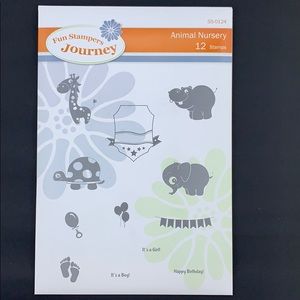 NWT FSJ Animal Nursery Stamps